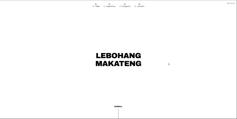 Personal Portfolio Website